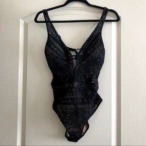 BECCA Crochet Swimsuit (S)